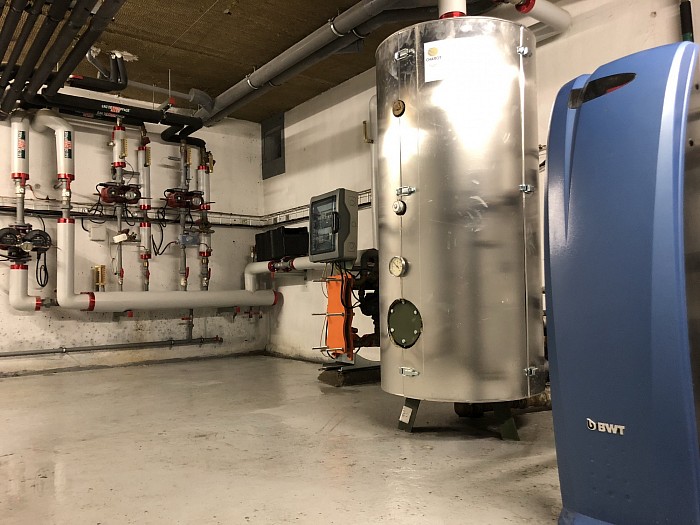 Entretien d’une sous-station CPCU