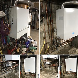 Installation d’une chaudière gaz frisquet Hydro confort Saint Chéron 91530