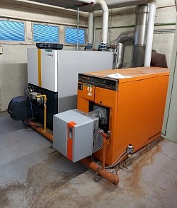 Installation brûleur fioul Cuenod Bondoufle